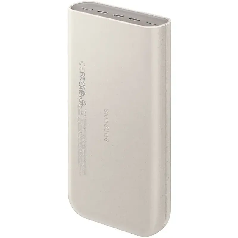 Павербанк SAMSUNG Battery Pack 20000mAh 45W (EB-P4520XUEGEU) / Beige - фото 3