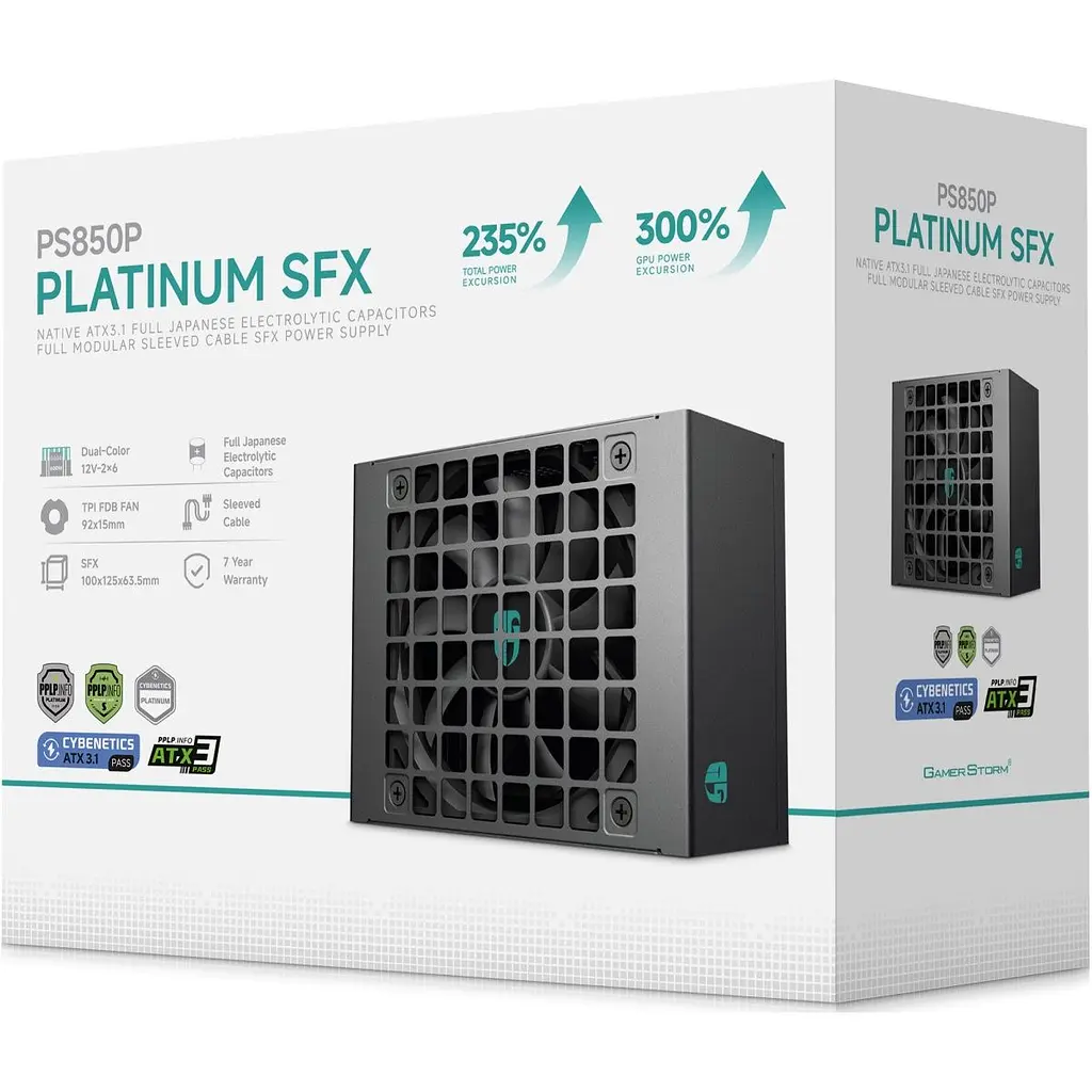 Блок живлення GamerStorm PS850P 850W (R-PS850P-FE0B-JGEU) [176456] - фото 9