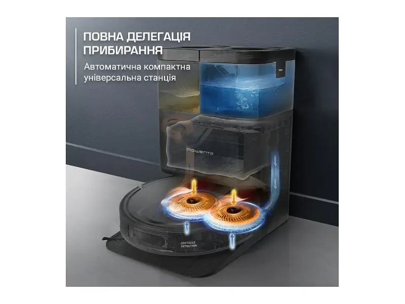 Робот-пилосос з вологим прибиранням Rowenta X-PLORER Serie 575 Max Standard RR95A5E0 - фото 12