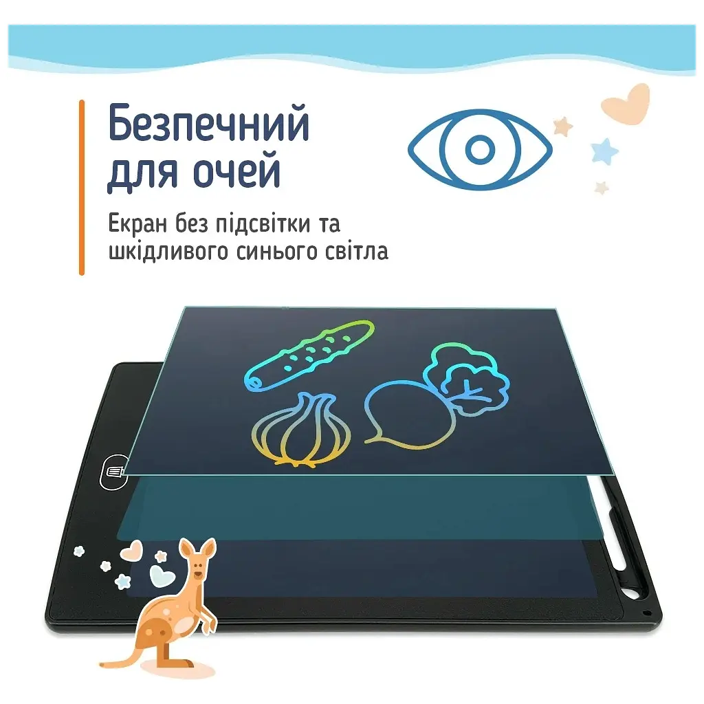 Планшет для малювання ColorWay LCD Writing Tablet 8.5 (CW-WT8BK) - фото 7