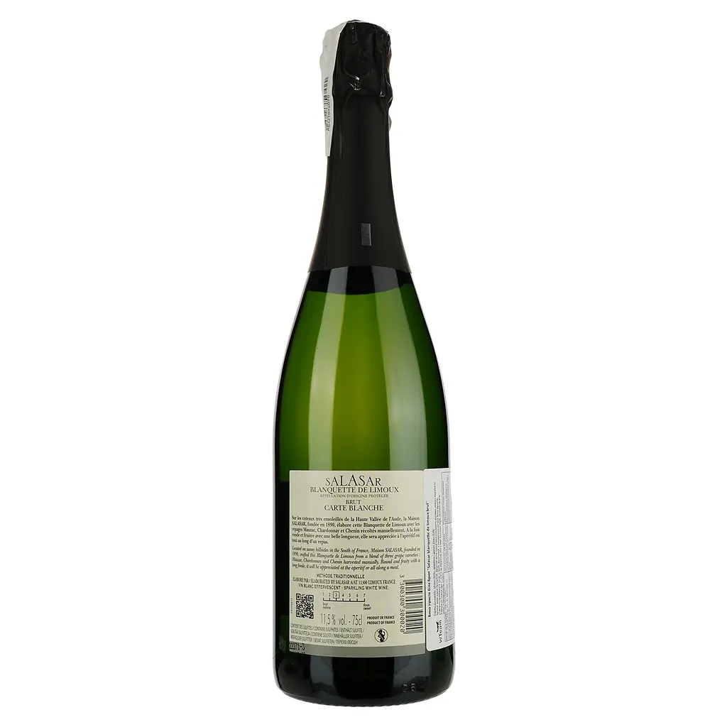 Вино ігристе LGC Salasar Blanquette de Limoux біле брют 0.75 л - фото 2