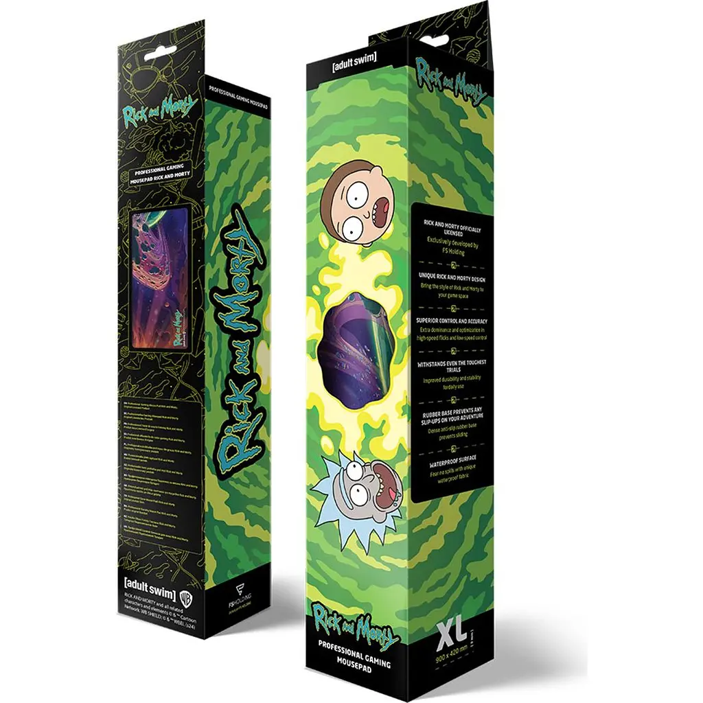 Килимок для миші Warner Brothers Rick and Morty Outer Space XL (FWBMPRIMOR24005XL) [169682] - фото 5