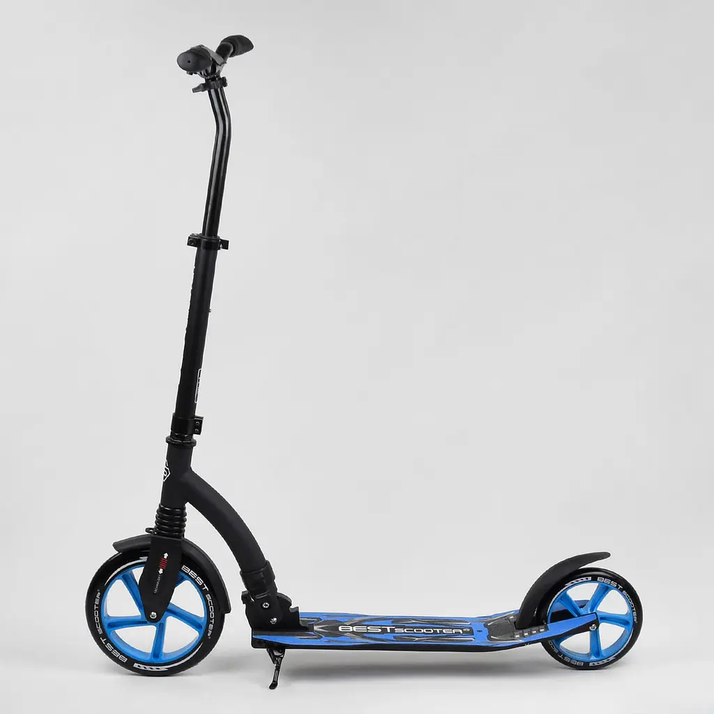Самокат Best Scooter 54664 голубой - фото 2