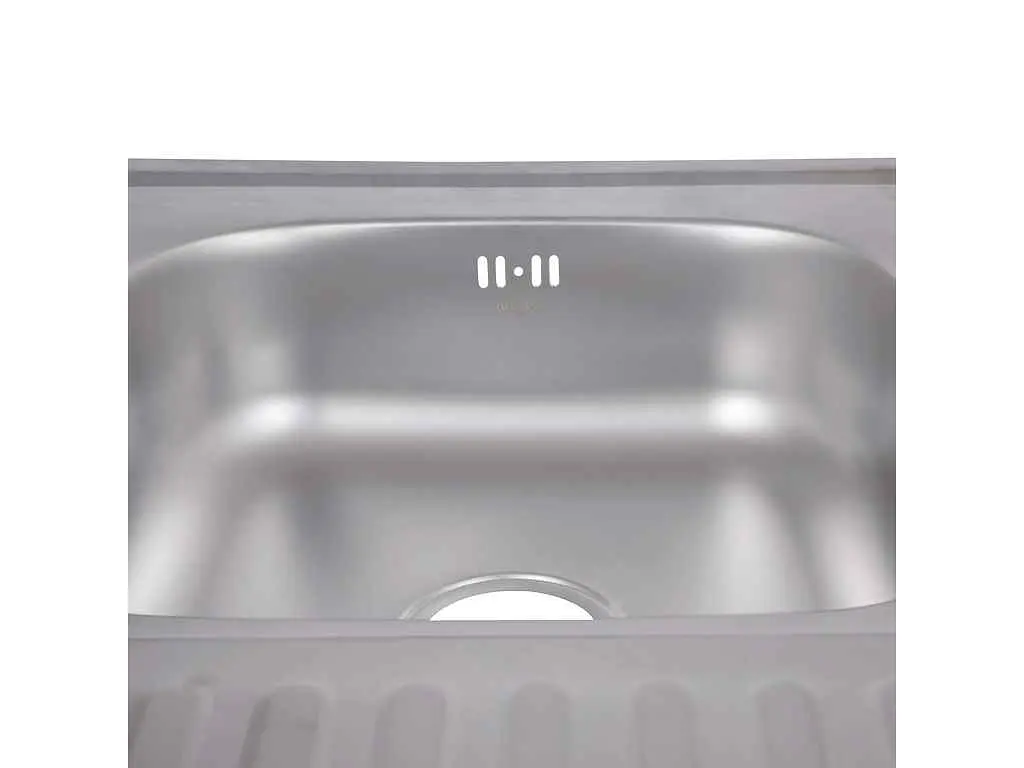 Мийка накладна Brinex 600х800х160мм 1 6080-L, Satin 0,6мм BRIN6080LSAT06 - фото 6