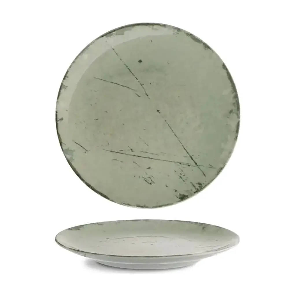 Тарілка G.Benedikt Isabelle кругла 27 см Stone Green (ISC2127-K0010)