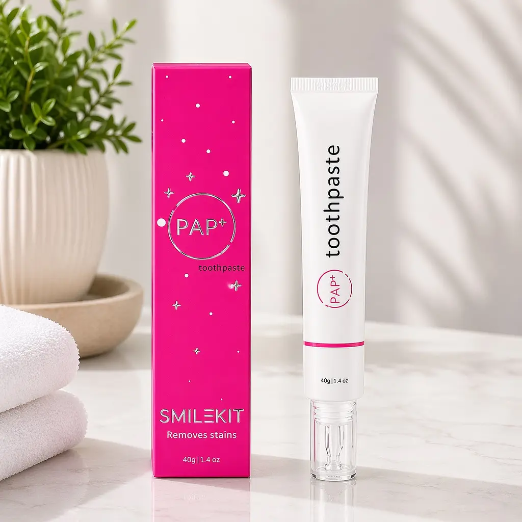 Відбілювальна зубна паста SmileKit PAP+, 40 г