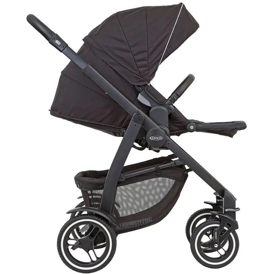 Прогулочная коляска Graco EVO ХТ Black Grey черная (6CM99BGRE) - фото 4