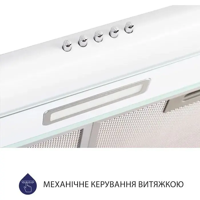 Вытяжка плоская Minola HPL 615 WH - фото 5