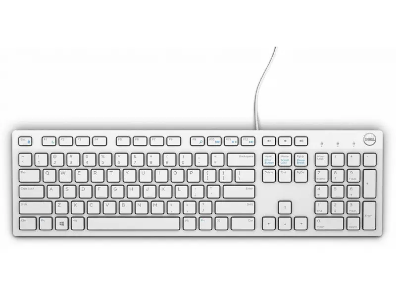 Клавіатура Dell KB216 Multimedia Keyboard (580-ADGM)