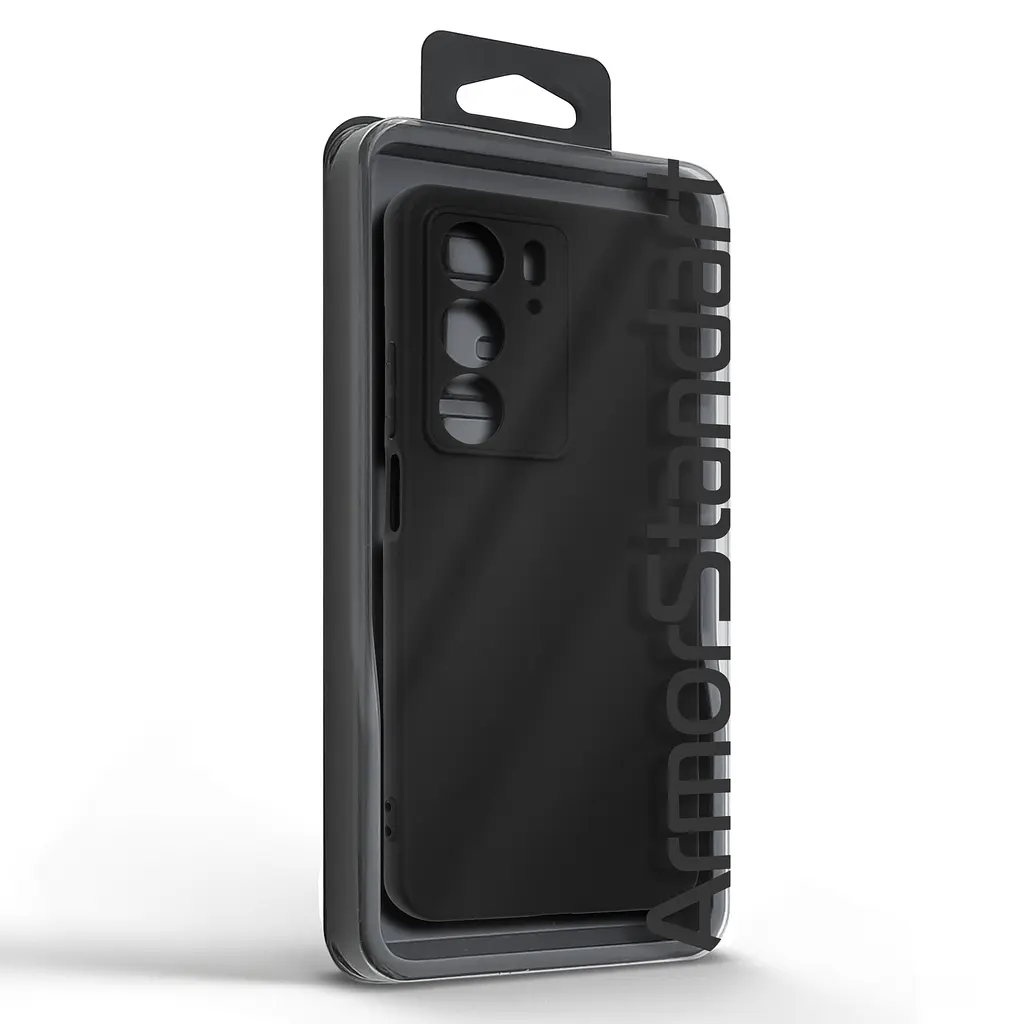 Чехол-накладка для смартфона Realme C75 4G/C75x 4G противоударный, силиконовый, термополиуретановый (ТПУ), с защитой камеры и корпуса, черный, защита всего корпуса, ArmorStandart (ARM82898) - фото 5