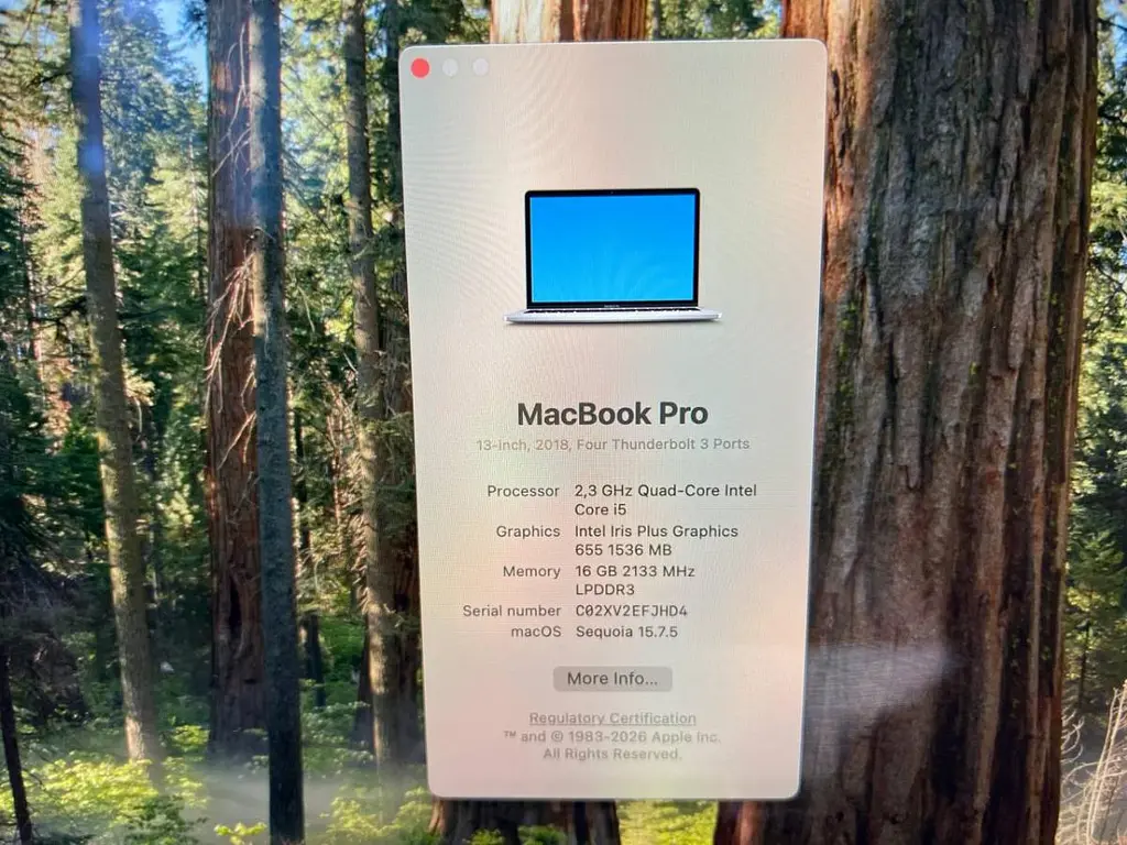 Ноутбук Apple MacBook Pro 13" i5-8259U/16/500 (C02XV2EFJHD4) Б/в - фото 9