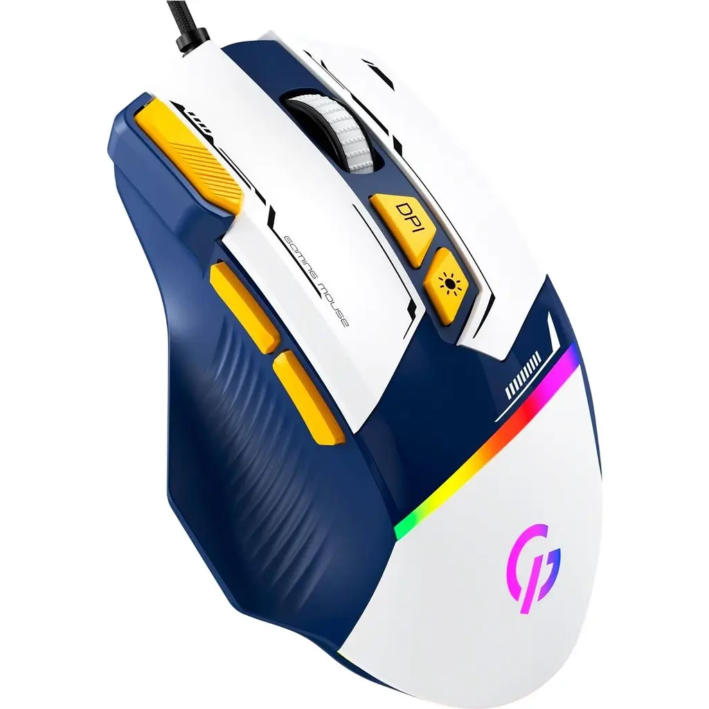 Миша GamePro GM300 Blue/White [126081] - фото 2