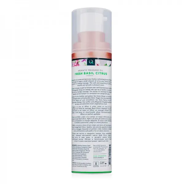 Массажное масло Exotiq Massage Oil Basil Citrus 100 мл - фото 5