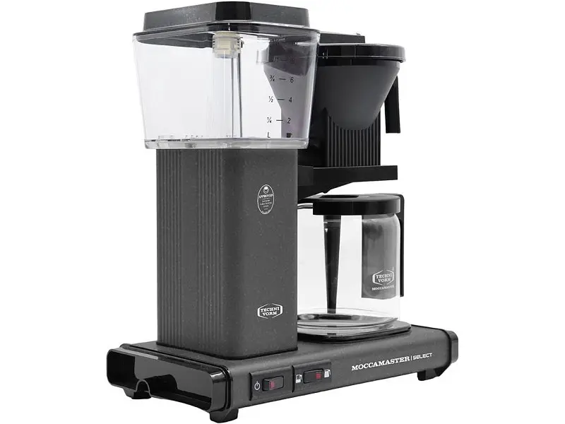 Кавоварка MOCCAMASTER KBG 741 Select Stone Grey - фото 2