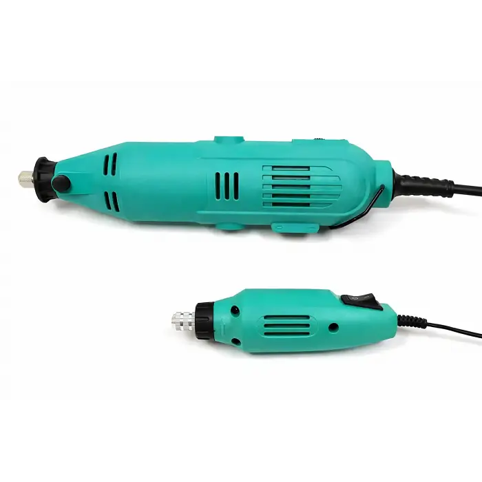 Шлифовальная мини-машинка Domotec 10360, с регулировкой скорости, с набором насадок, с гибким валом, в кейсе - фото 3