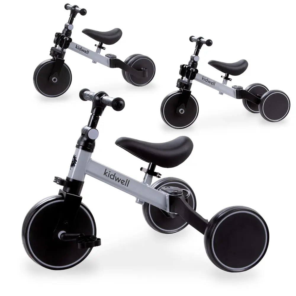 Детский велосипед Kidwell Pico 3 в 1 gray (5901130084180) - фото 8