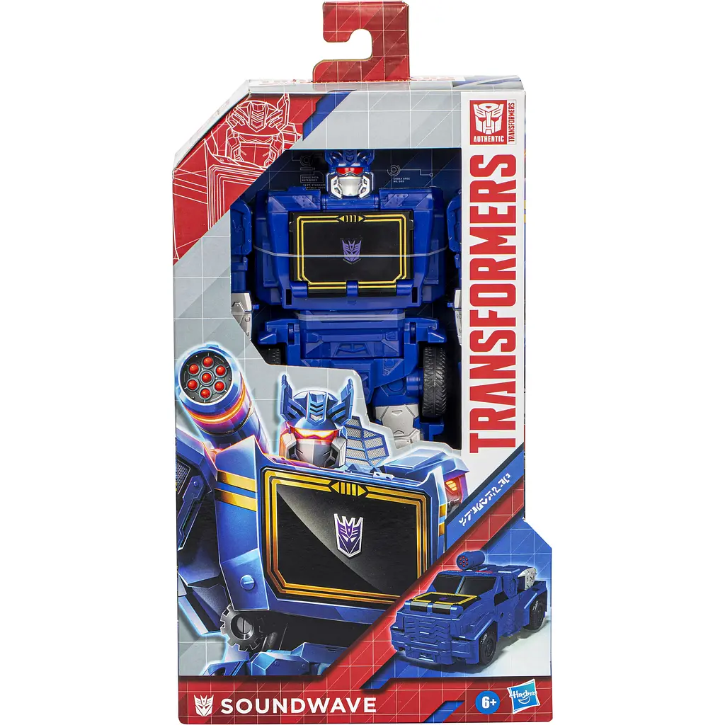 Игрушка-трансформер Transformers Authentics Titan Changer Soundwave (E5883_F6761) - фото 4