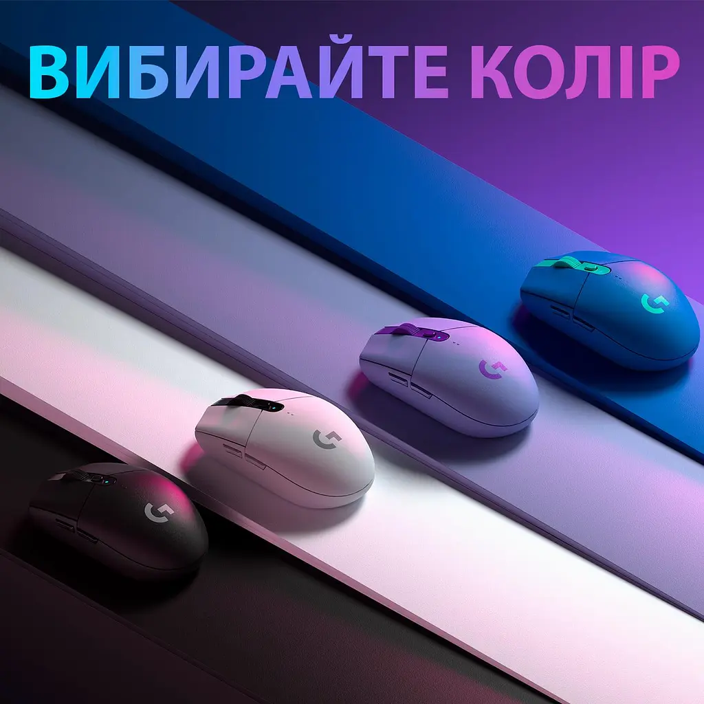 Бездротова миша Logitech G305 Lightspeed Wireless White (910-005291) - фото 9
