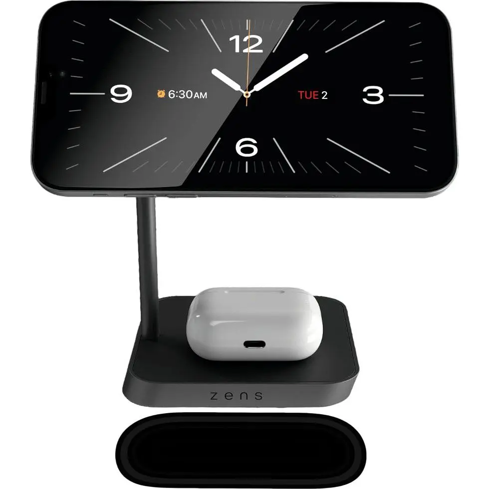 Бездротовий зарядний пристрій Zens Office Charger 2 Wireless Black (ZEDC26B/00) - фото 2