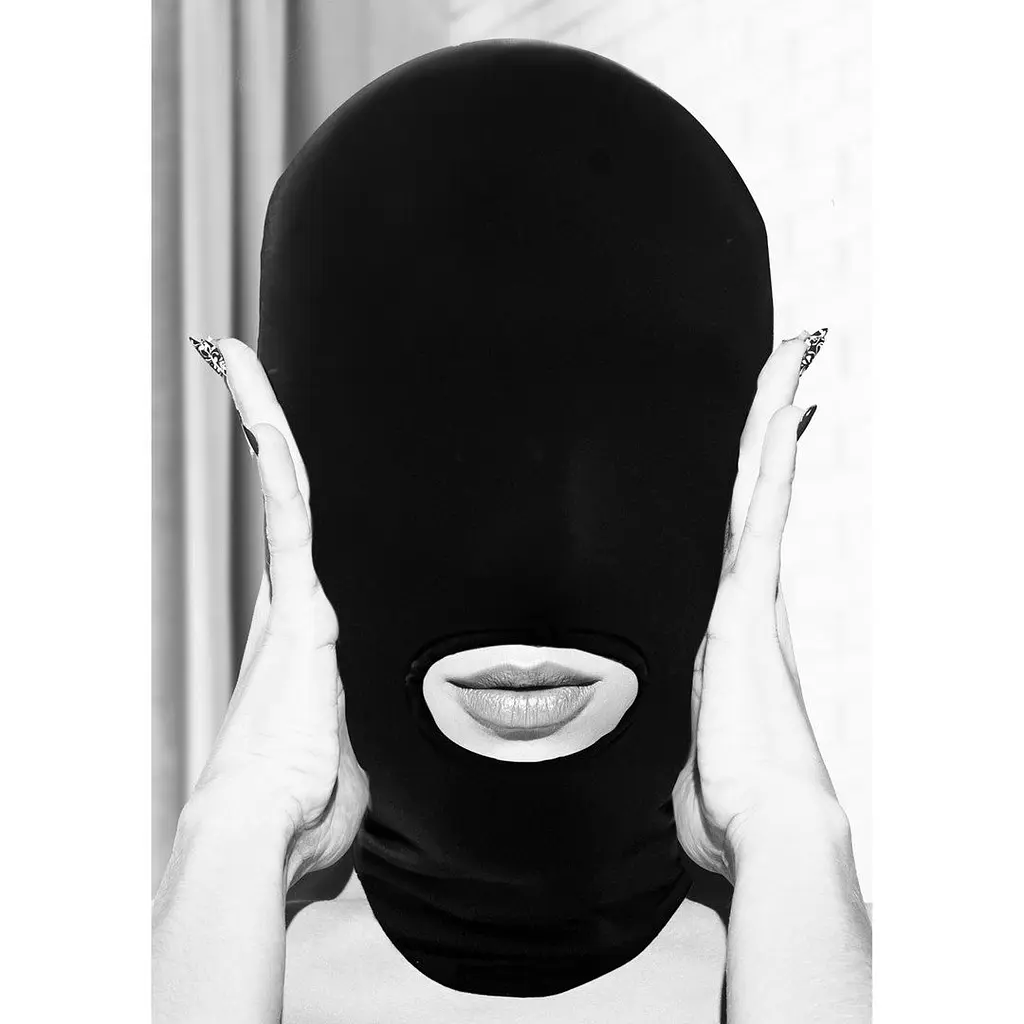 Маска Ouch! Submission Mask (чорний) - фото 2
