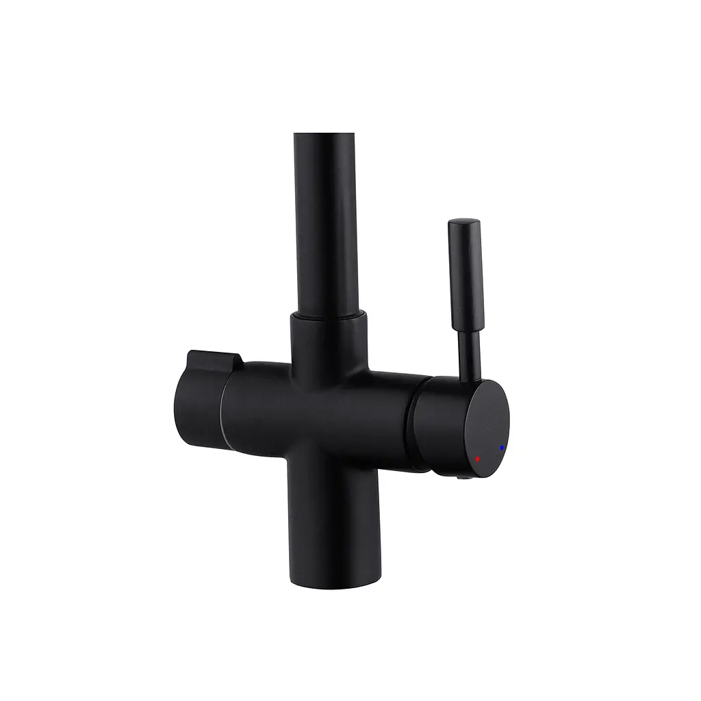 Змішувач для кухні Kroner KRP Kuche - SCH0381 CV024308 Чорний матовий - фото 7