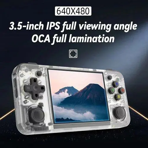 Портативна ігрова консоль Anbernic RG 35XXH 64GB Чорний - фото 6