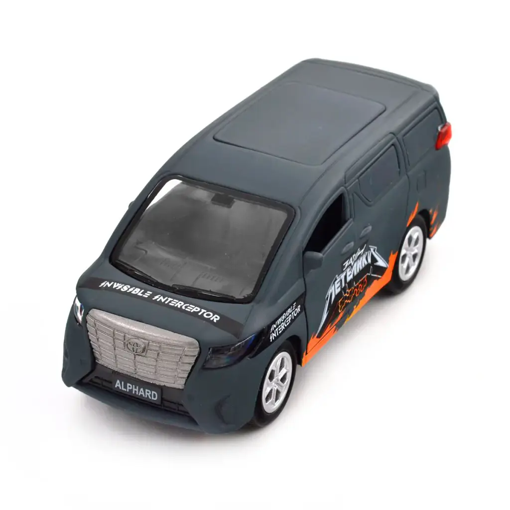 Машина TechnoDrive серії Шеврони Героїв - Toyota Alphard - Invisible Interceptor (KM6011)