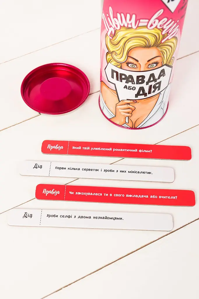 Еротична гра «Правда або Дія: Дівич-вечір» FunGamesShop - фото 2