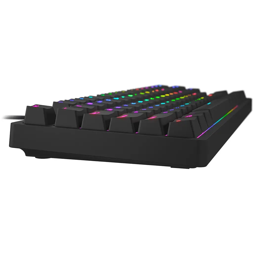 Клавіатура HATOR Rockfall 2 Mecha TKL orange RGB USB Black (HTK-520) - фото 4