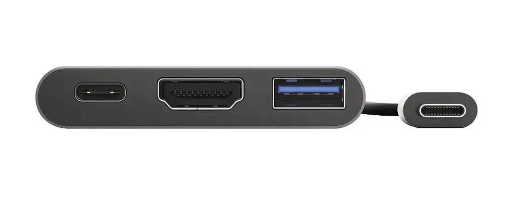 USB-хаб Trust Dalyx Aluminium USB Type-C 3-в-1 (23772) - фото 5