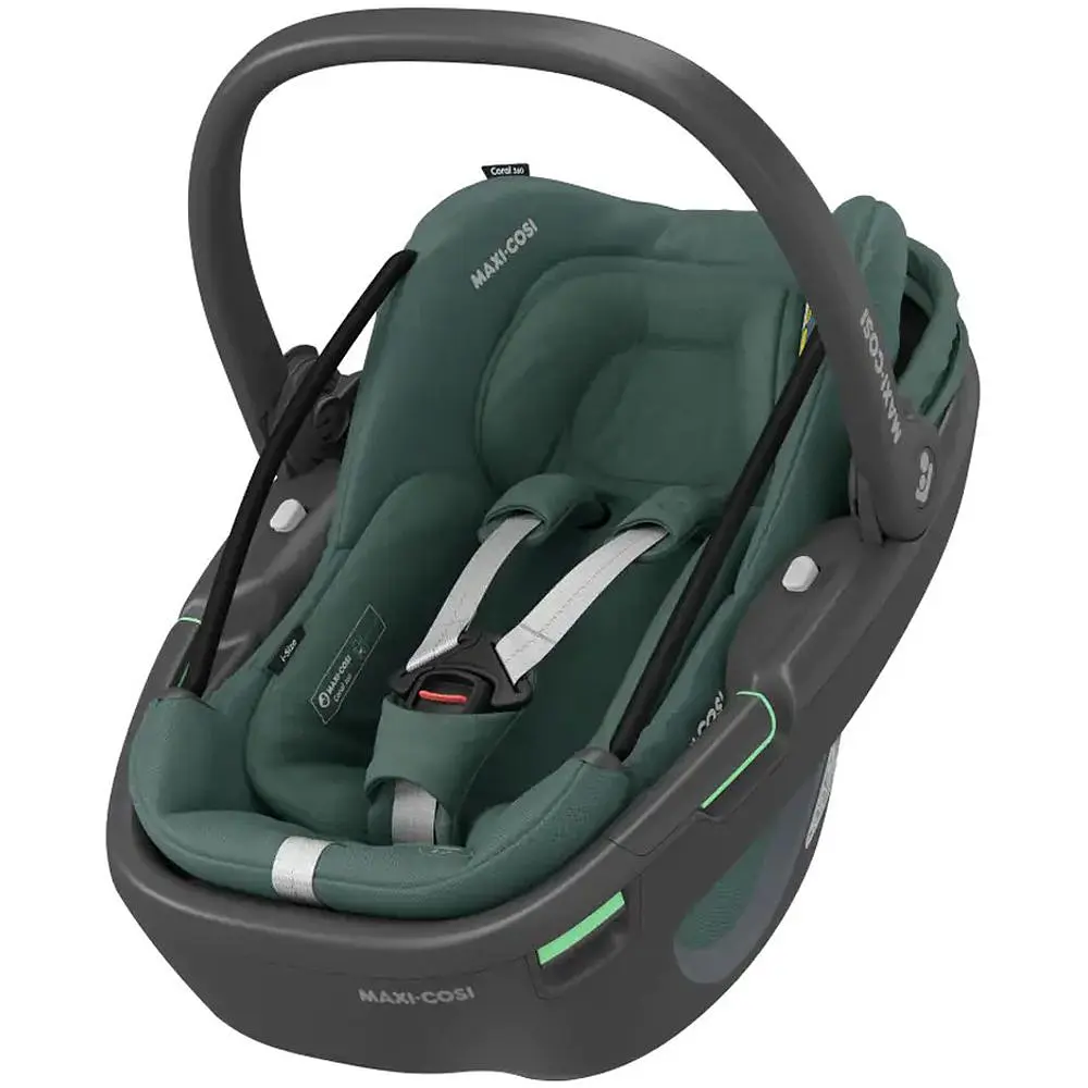 Автокресло Maxi-Cosi Coral 360 Essential Green, темно-зеленое (8559047110) - фото 1
