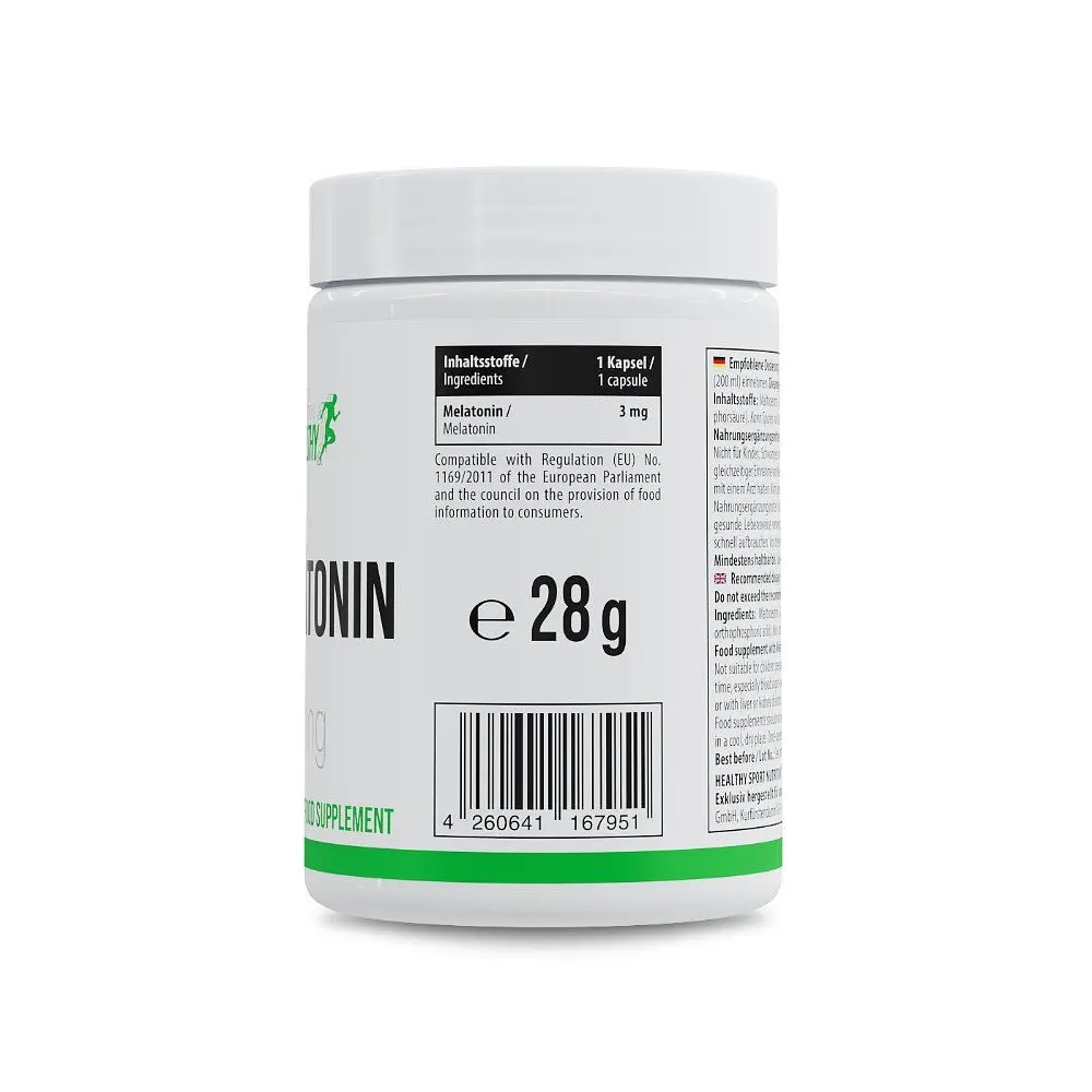 Мелатонін Healthy Melatonin 3 mg, 60 капсул - фото 2