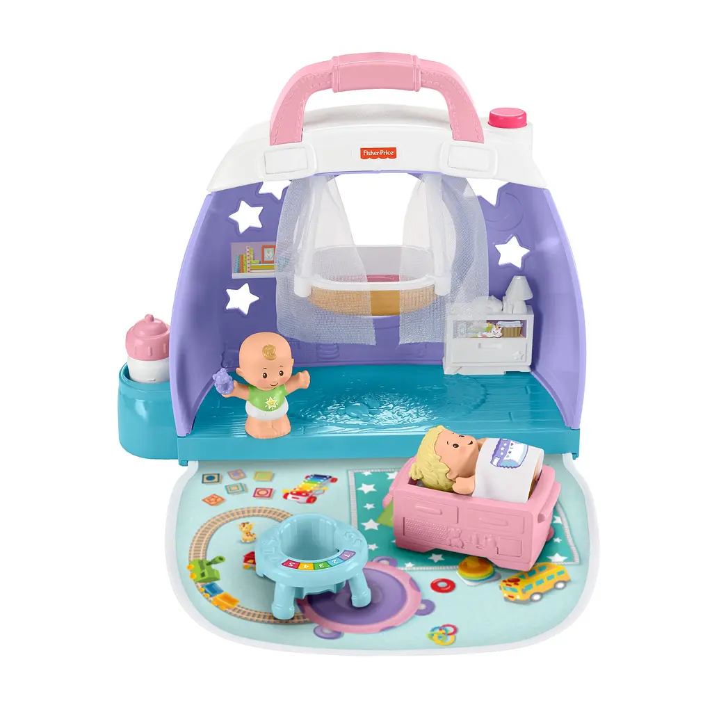 Ігровий набір Fisher-Price Дитяча кімната Little People (GKP70) - фото 3