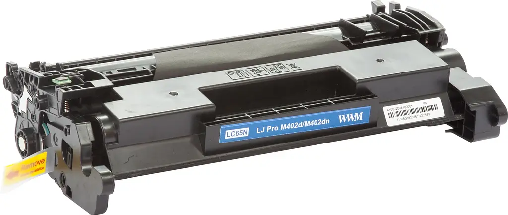 Картридж тон. WWM для HP LJ Pro M402d/M402dn/M402n/M426dw аналог CF226A Black ( 3100 ст.) (LC65N) - фото 2