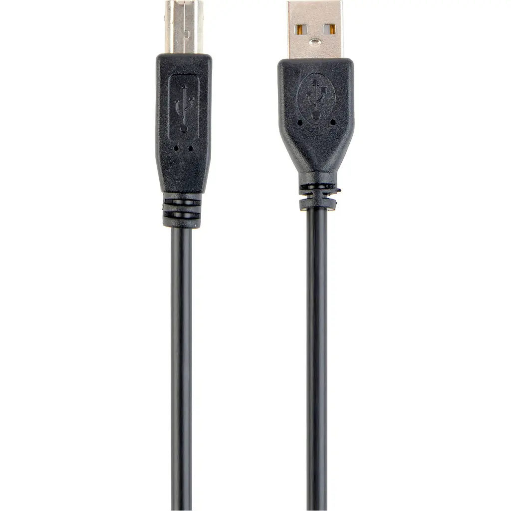 Кабель Cablexpert USB 2.0 AM/BM 3 m Black [CCP-USB2-AMBM-10] [119059] - фото 5