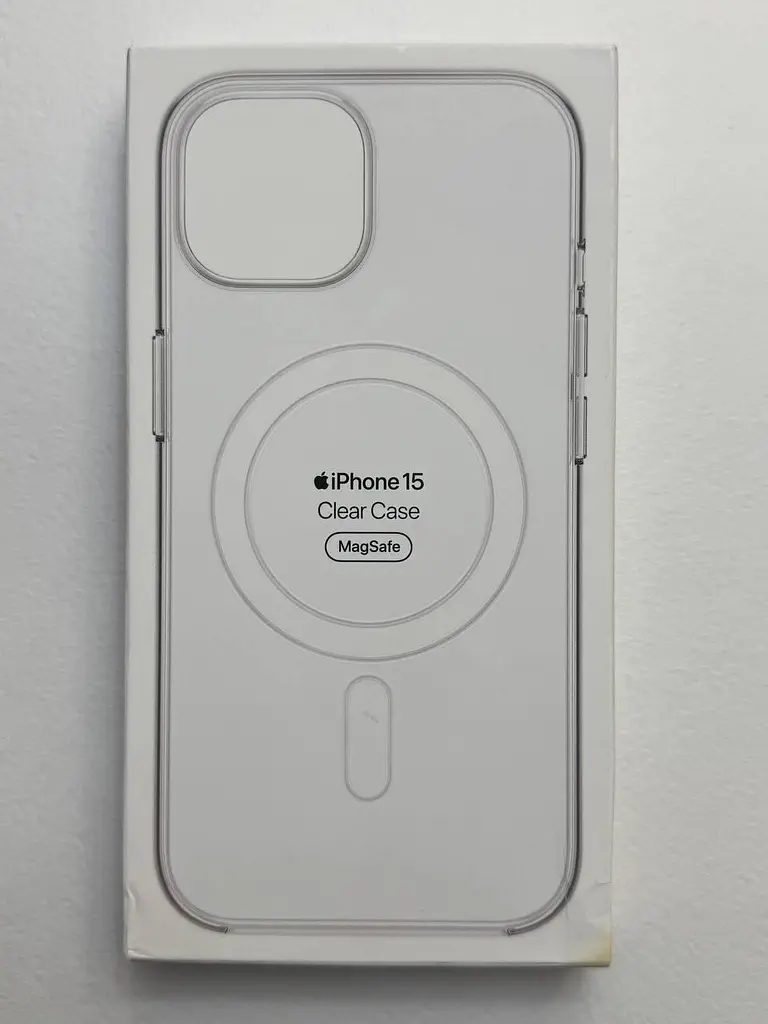 Оригінальний прозорий чохол для iPhone 15 Apple Clear Case with MagSafe (MT203ZM/A) протиударний - фото 5