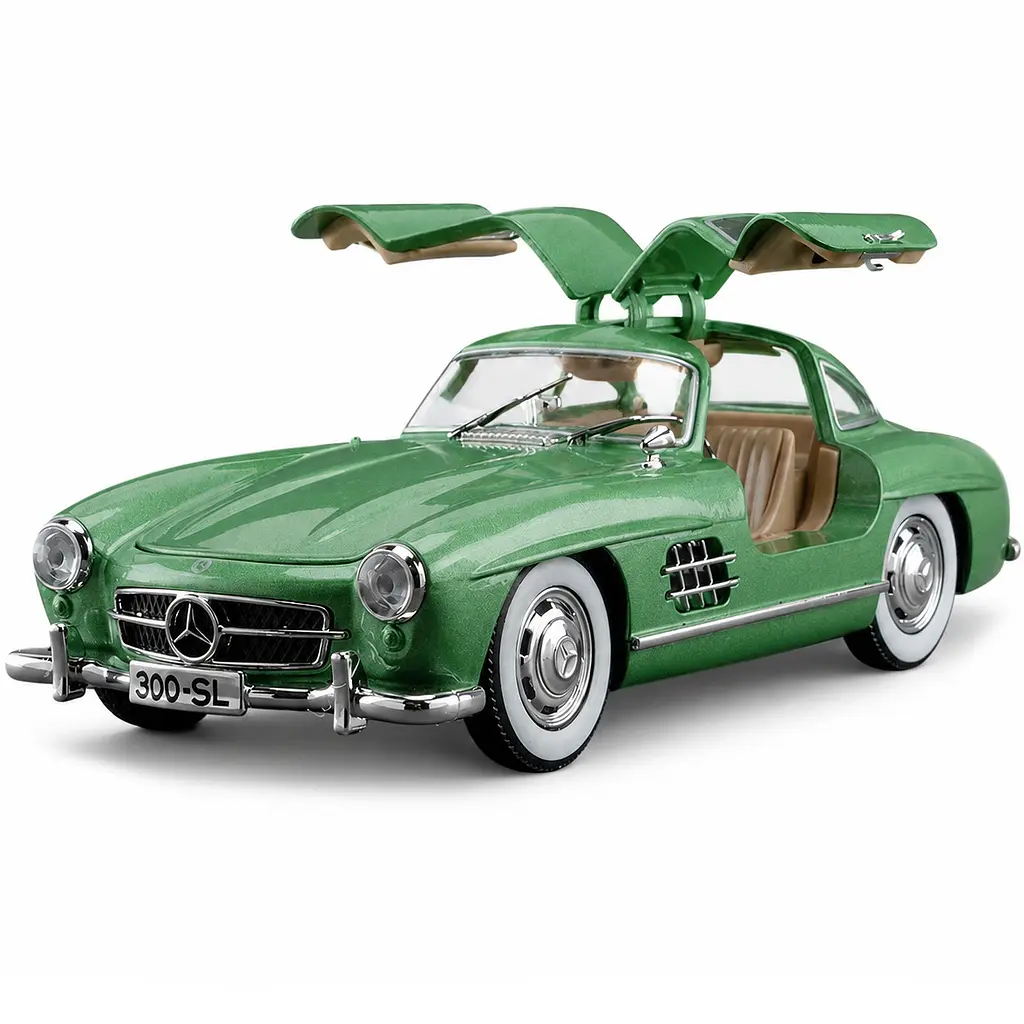 Колекційна металева модель автомобіля АвтоЕксперт Mercedes-Benz 300SL Gullwing з інерцією, світлом та звуком 1:24 - фото 9
