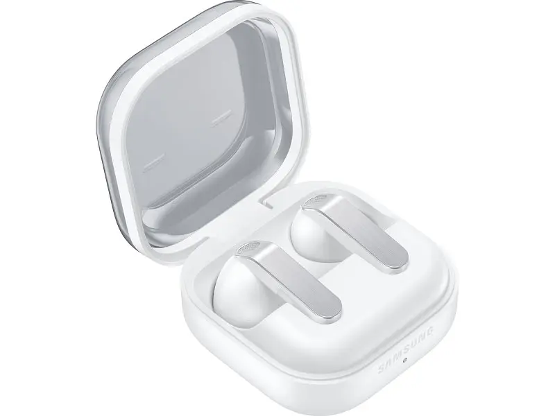 Навушники TWS Samsung Galaxy Buds4 White (SM-R540NZWA) - фото 6