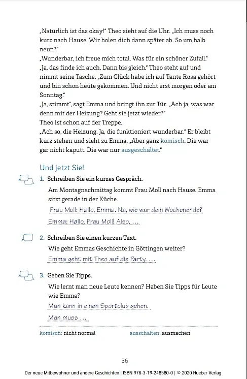 A1. Der neue Mitbewohner und andere Geschichten + MP3 - фото 6