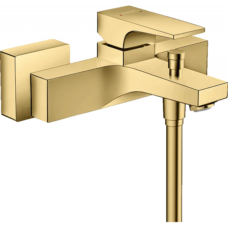 Змішувач Hansgrohe Metropol для ванни Polished Gold Optic 32540990 Золотий