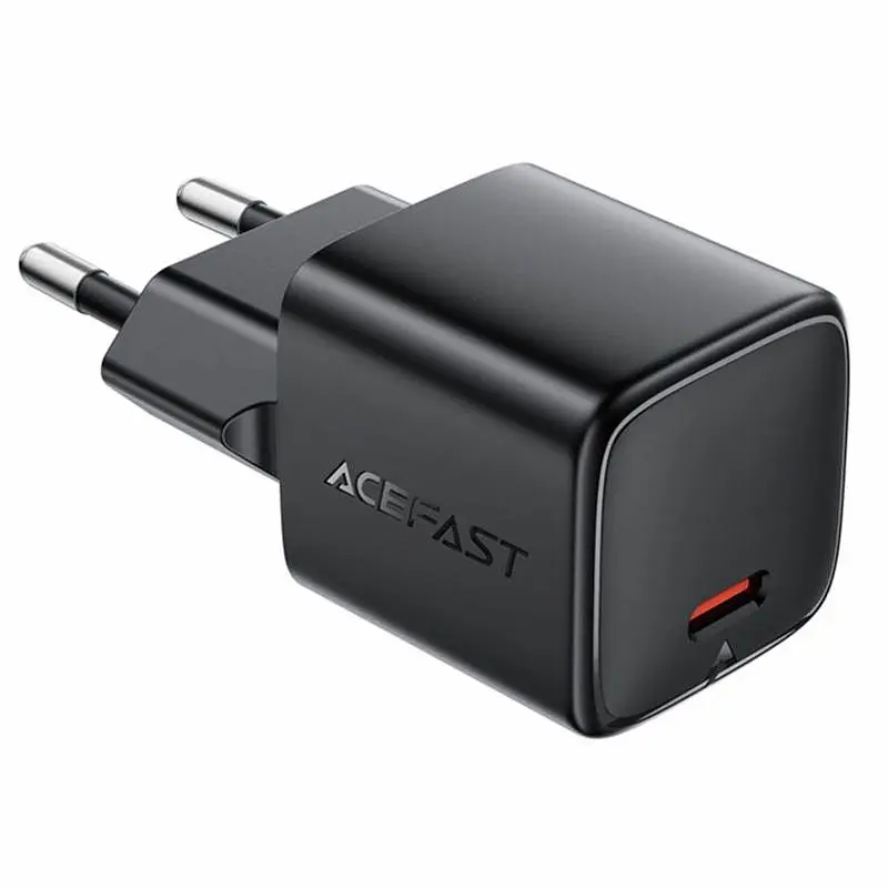 МЗП Acefast A117 mini PD20W GaN (1USB-C) Black - фото 3