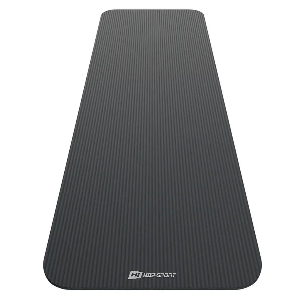 Коврик для йоги Hop-Sport HS-NB015GM NBR 1,5см чорний - фото 2