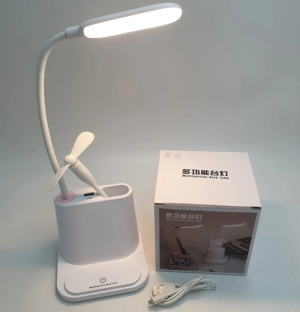 LED-лампа гнучка сенсорна світлодіодна настільна акумуляторна тепле та нейтральне світло USB роз’єм UKC 002 - фото 6