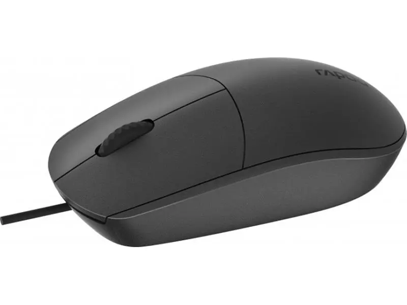 Миша Rapoo N100 Black USB - фото 5