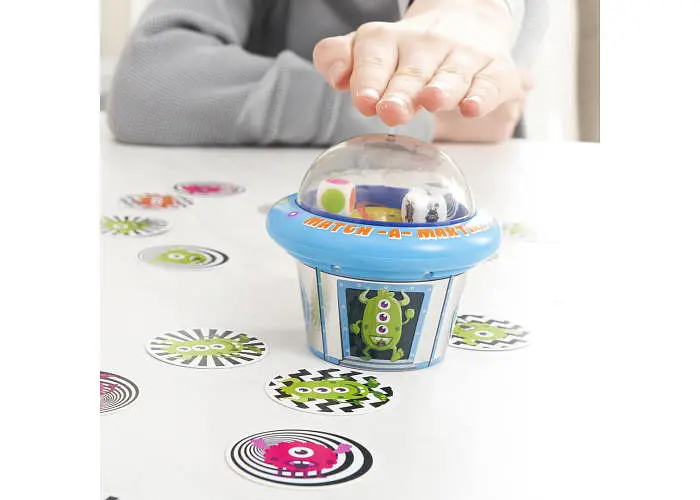 Настільна гра Fun Games Shop Pop-A-Tops: Знайди марсіанина (Pop-A-Tops: Match a Martian) (укр.) (FGS62) - фото 5