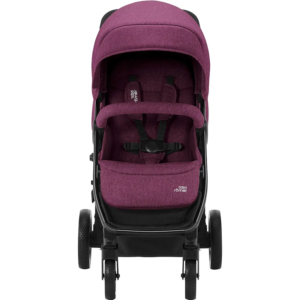 Прогулянкова коляска Britax Romer B-Agile M Cherry Wine (2000032867) - фото 2