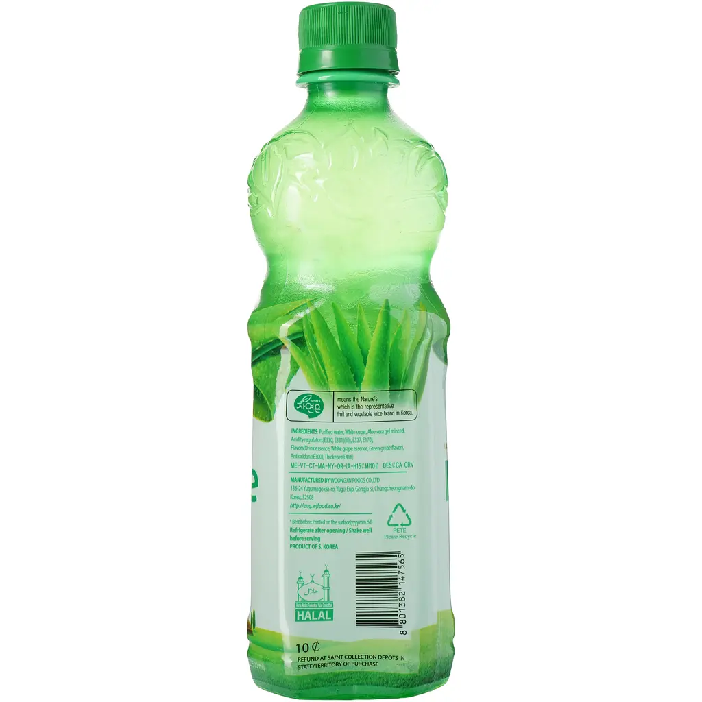 Напій Woongjin Nature's Dr.Aloe з соком алое 8% 500 мл - фото 2