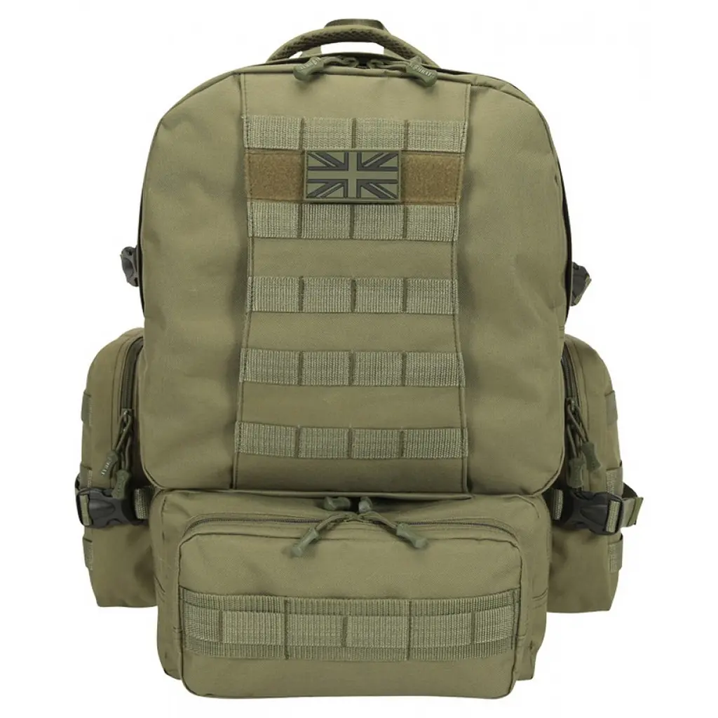 Рюкзак тактичний Kombat UK Expedition Pack 50L Олива (KB-EP50-OLGR) - фото 2