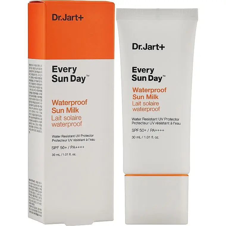 Солнцезащитное молочко для лица Dr Jart+ Every Sun Day Waterproof Sun Milk SPF 50+ PA++++, 30 мл - фото 2