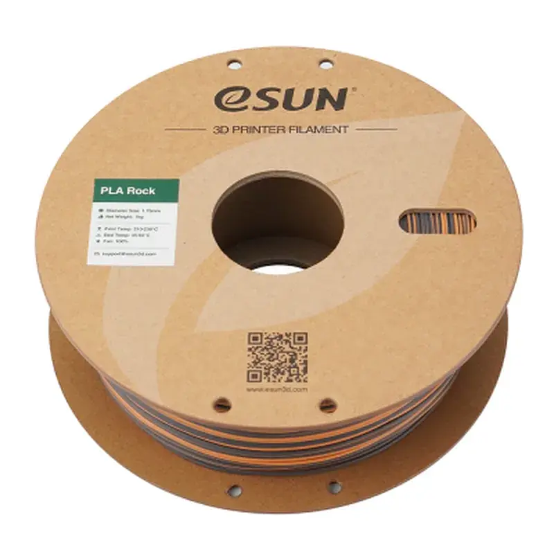 Пластик для 3D-принтера eSUN PLA Rock 1,75mm 1kg PEGMATITE (PLA-ROCK175O-PE1P1) - фото 3